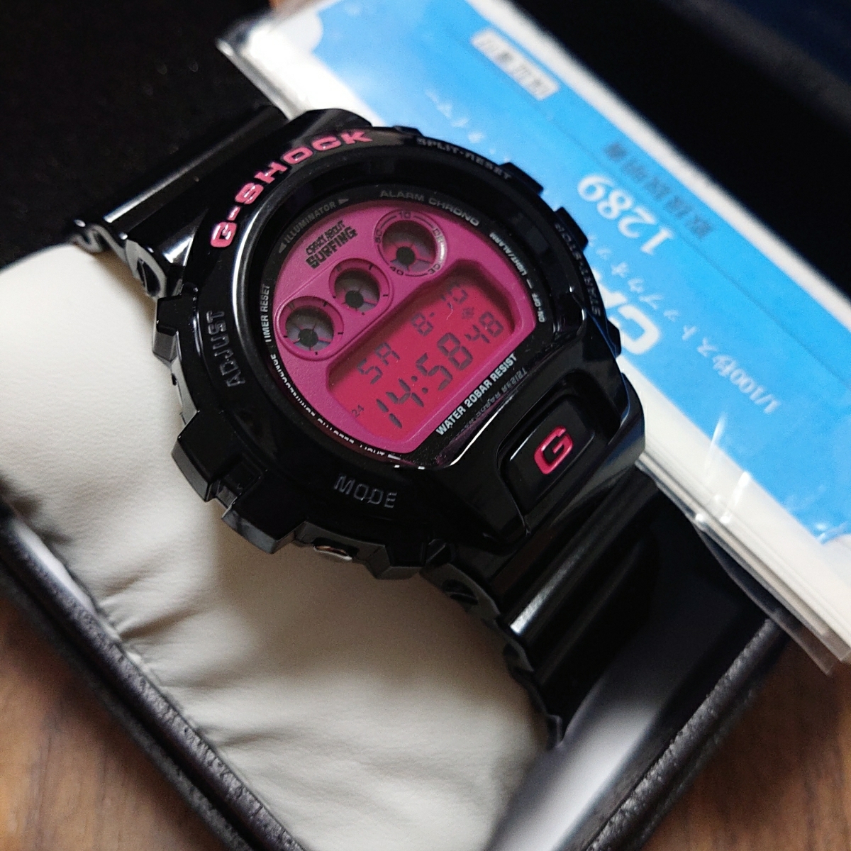 即決 生産終了 希少 CASIO Gショック ムラサキスポーツ限定 DW-6900FS 
