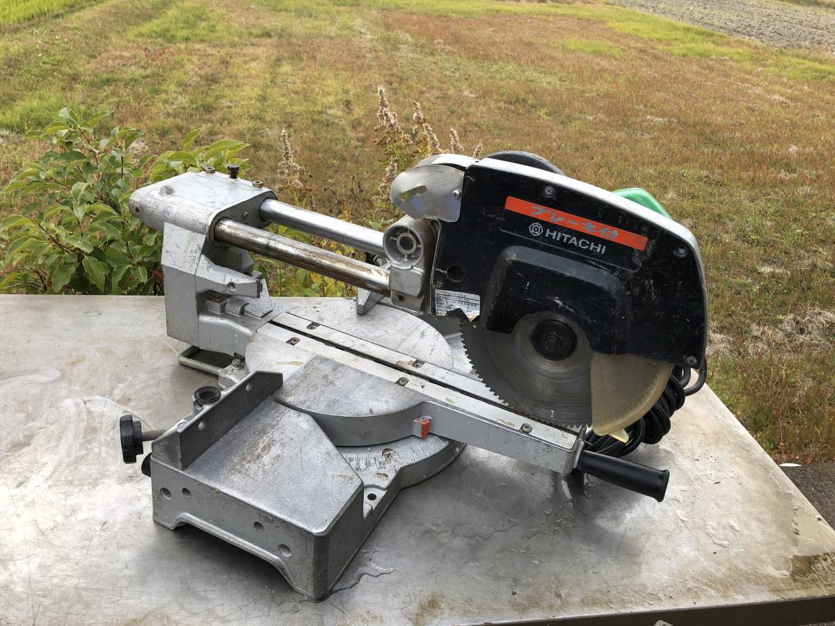 C8FB HITACHI 216mm 電動工具 日立工機216mm卓上スライド丸のこ 卓上 