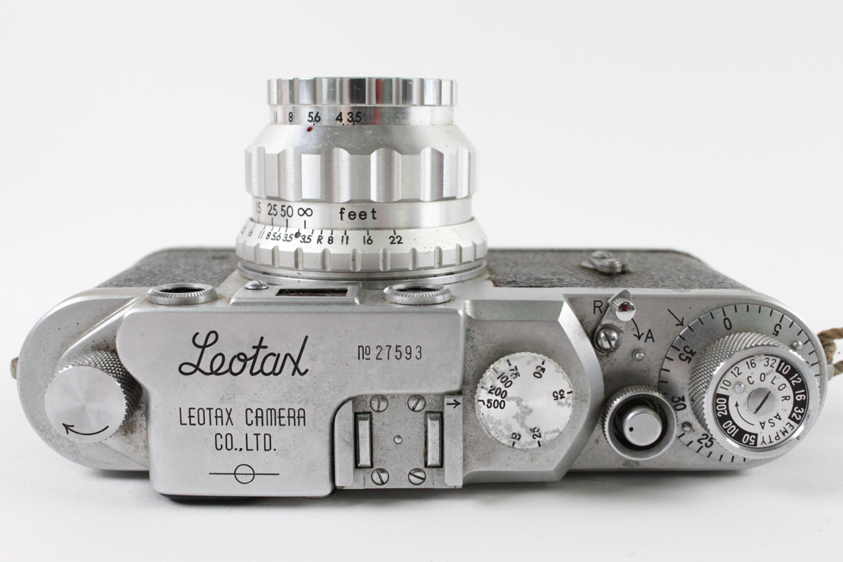 ◇LEOTAX×TOPCOR 1:3.5 f=5cm／レオタックス中古ジャンク25◇