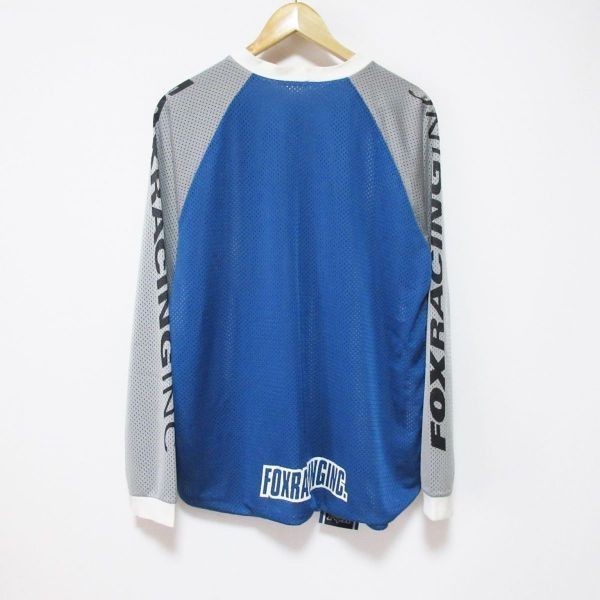 良品 Fox Racing フォックスレーシング ロンT Tシャツ メッシュ 長袖