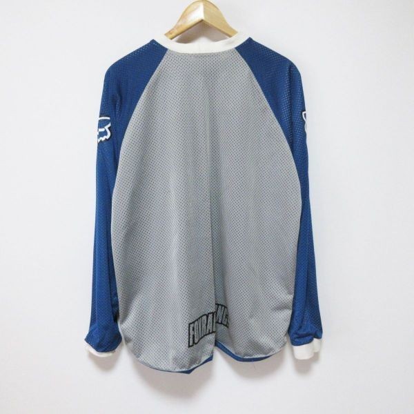良品 Fox Racing フォックスレーシング ロンT Tシャツ メッシュ 長袖