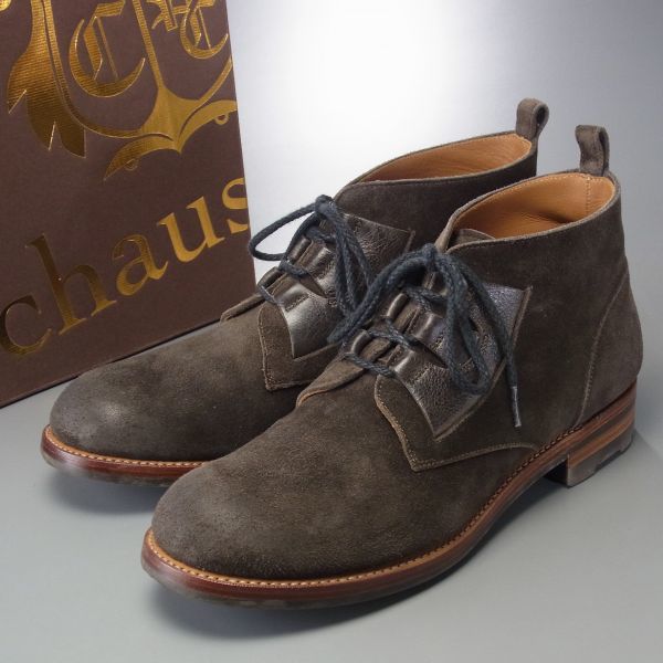 MC1726//*ショセ/Chausser*C-7024S/ギリーチャッカブーツ/プレーントゥ 