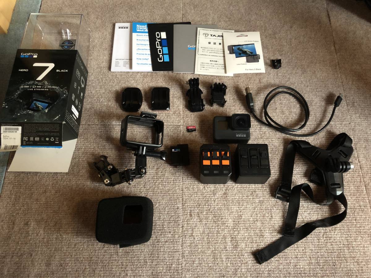 GoPro HERO7 BLACKと充電器 など | APPS-BICENTENARIO-PRD-01 
