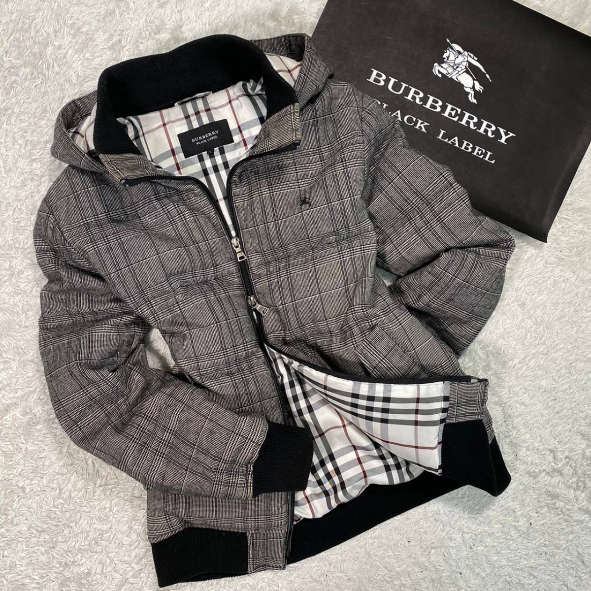 BLACK LABEL バーバリーブラックレーベル BURBERRY 美品▽BURBERRY 