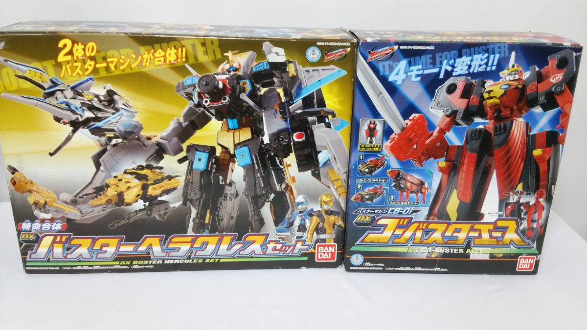 特価セール 特命戦隊ゴーバスターズ DXゴーバスターエース(未使用)＋ 