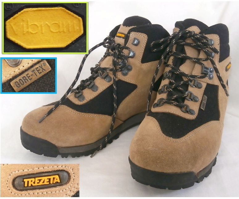 豊富な，正規品 TREZETA トレゼータ GORE-TEX ゴアテックストレッキングシューズ vibram ビブラムソール 登山靴 UK-6.5/EU-40 アウトドアシューズ(25.5cm)｜売買されたオークション情報、yahooの商品情報をアーカイブ公 25.5cm