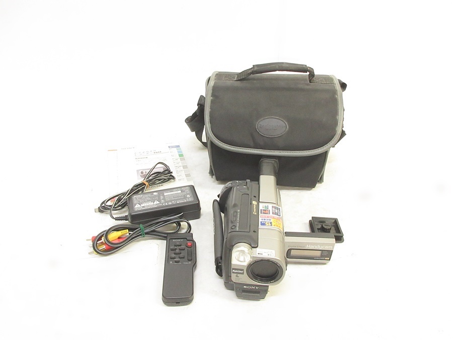 02 69-349979-03 △ [Y] SONY ソニー 8㎜ ビデオカメラ Handycam CCD