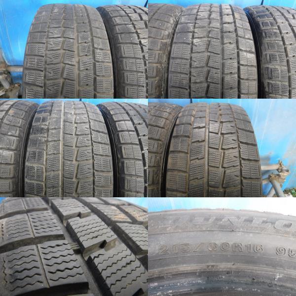 送料無料●9分山 16年 4本 ダンロップ 215/60R16 WINTER MAXX 16インチ●28209