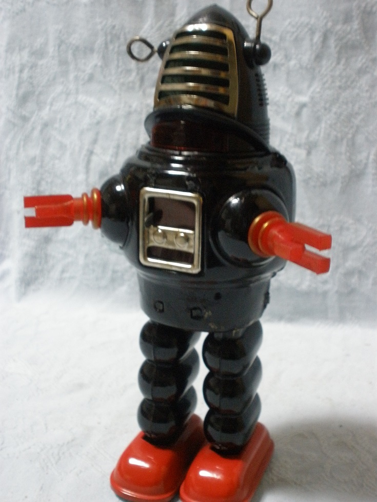 Yahoo!オークション 当時物 プラネット ロボット ゼンマイ歩行 