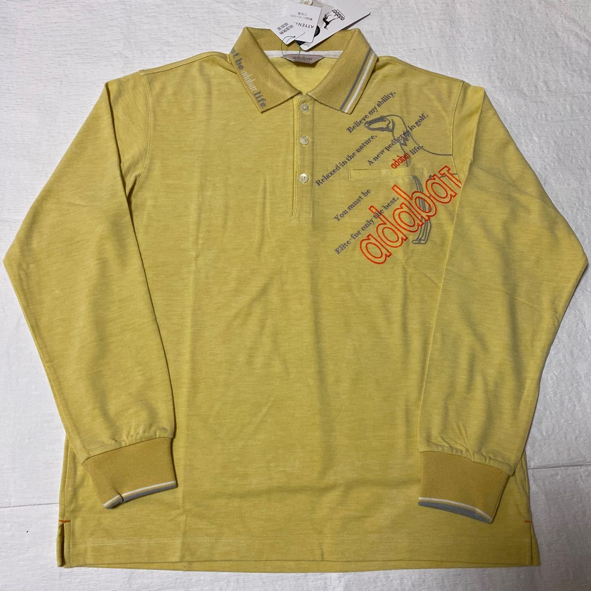 【定番，定番人気】 アダバットメンズ長袖ポロシャツ48サイズ日本製 暖かタイプ(アダバット)｜売買されたオークション情報、yahooの商品情報をアーカイブ公開 - オークファン シャツ
