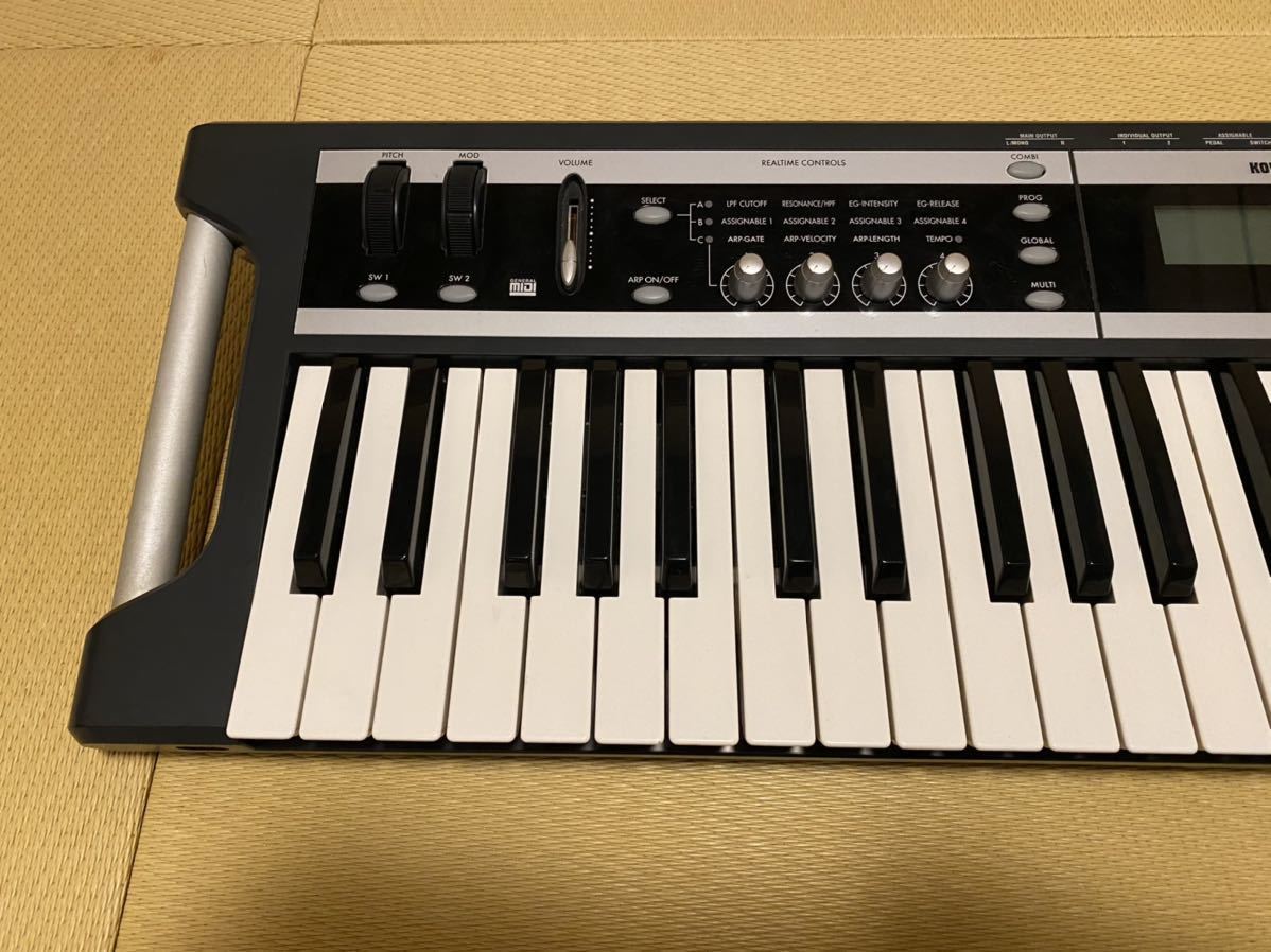 korg x50 シンセサイザー 純正カバー付き 純正ケース付 KORG X50 61鍵