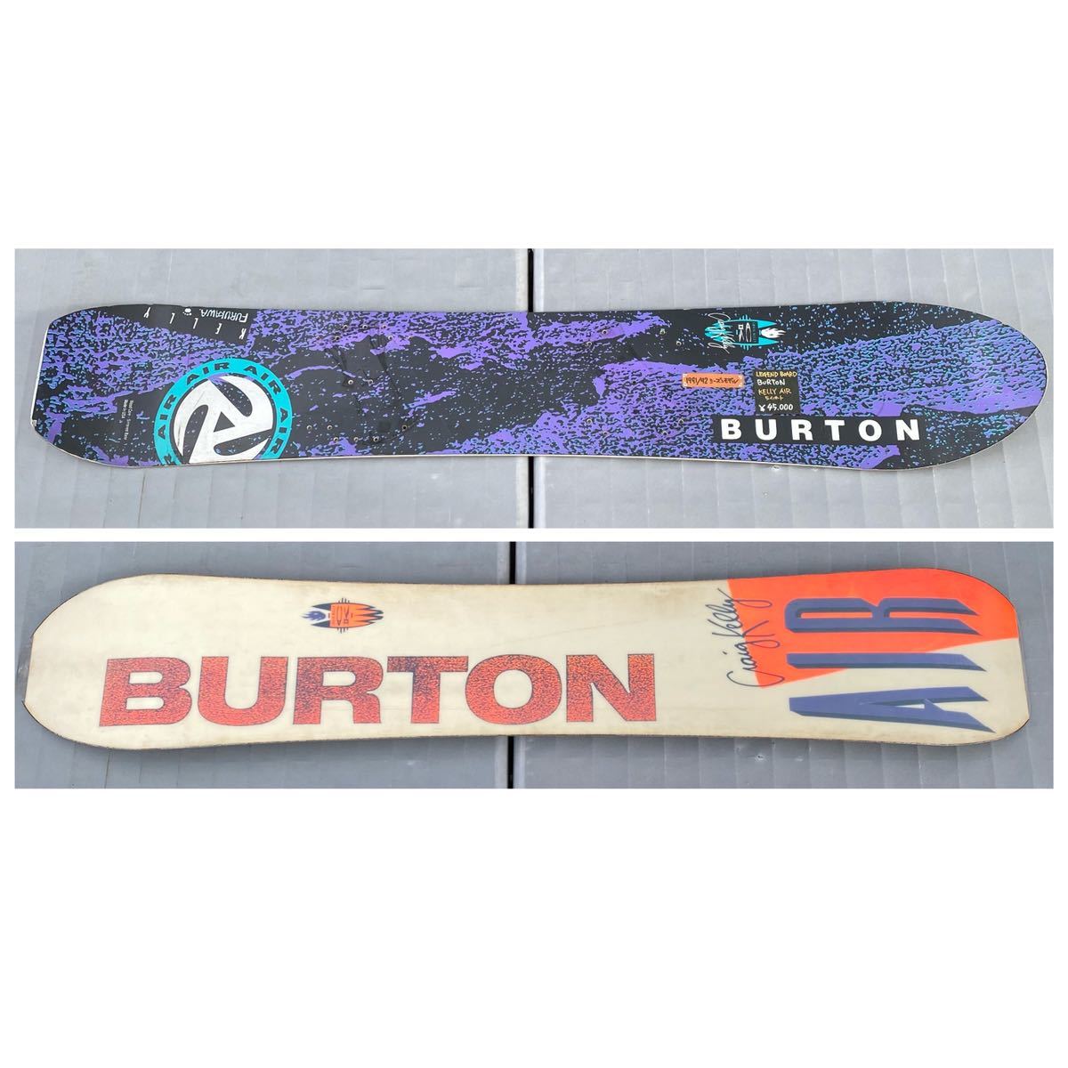 SALE，得価 F552 BURTON スノーボード板 KELLY AIR バートン/ケリー/エアー/スノボ/スノボー/ビンディング/バインディング/ビンテージ(160cm-165cm未満)｜売買されたオークション情報、yahooの商品情報をアーカイ オールラウンド
