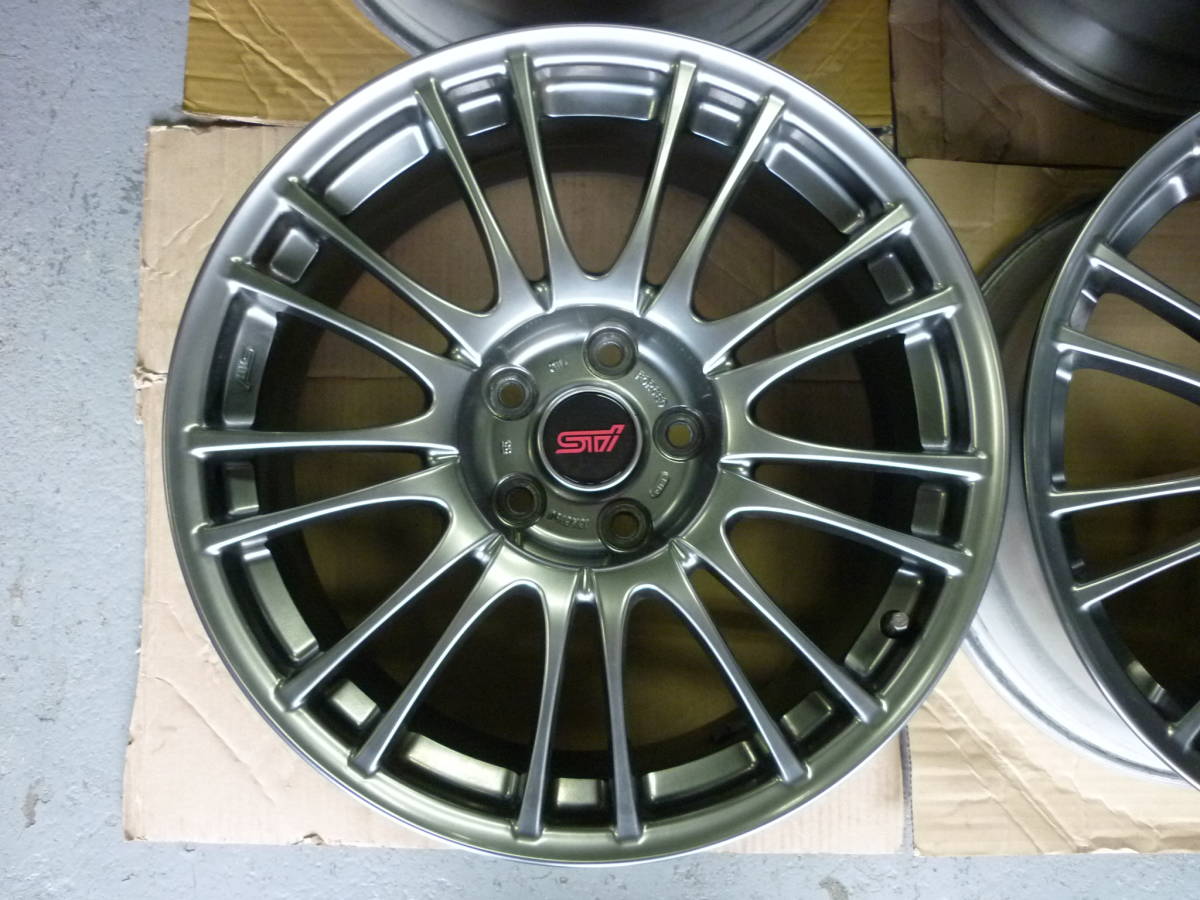 BBS | ホイール WRX bbs 18インチ 鍛造 STI RI-A スバル(純正) 4本 18