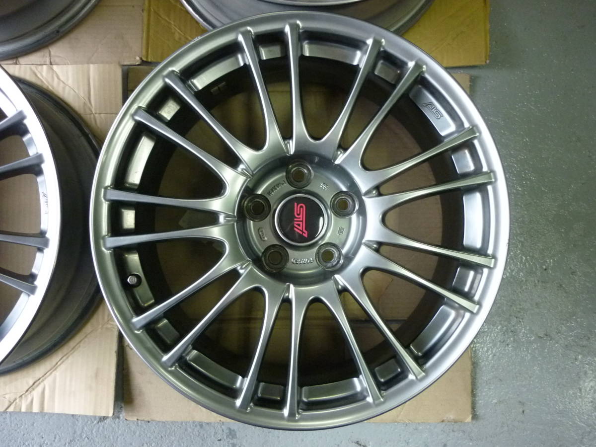 BBS | ホイール WRX bbs 18インチ 鍛造 STI RI-A スバル(純正) 4本 18