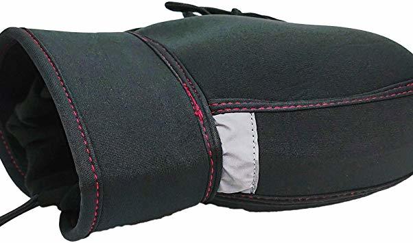 レッドステッチ VEROCITY バイク用 防水素材 防寒防風 ハンドルカバー ネオプレーン レッドステッチ ハンドルウォーマー_6