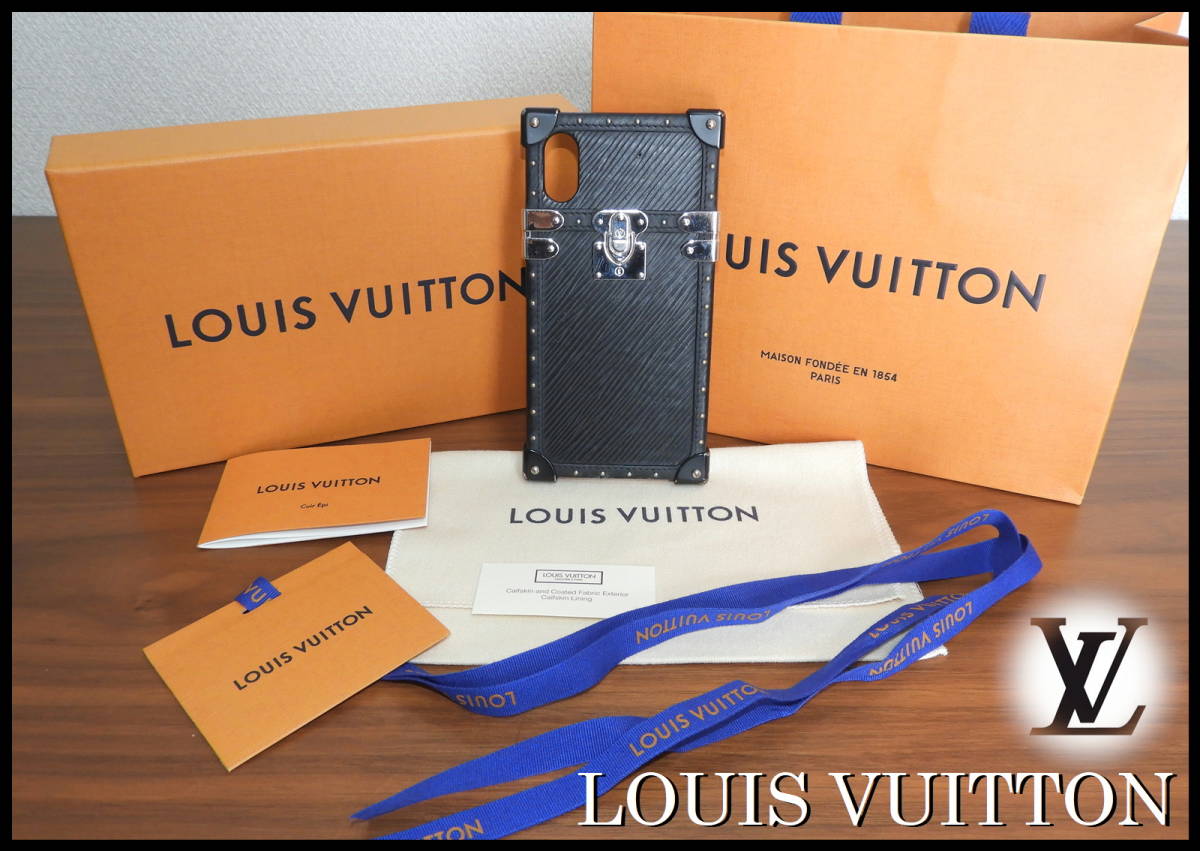 LOUIS VUITTON ルイヴィトン エピ iPhone ケース X XS LOUIS VUITTON iPhone X ＆ XS ケース アイフォン エピ レザー