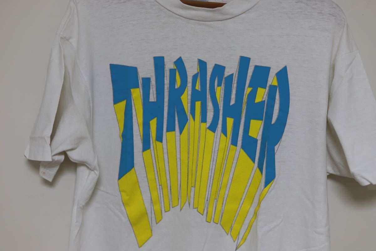 THRASHER Tee / スラッシャー /Hanes / ヘインズボディ / USA製 80