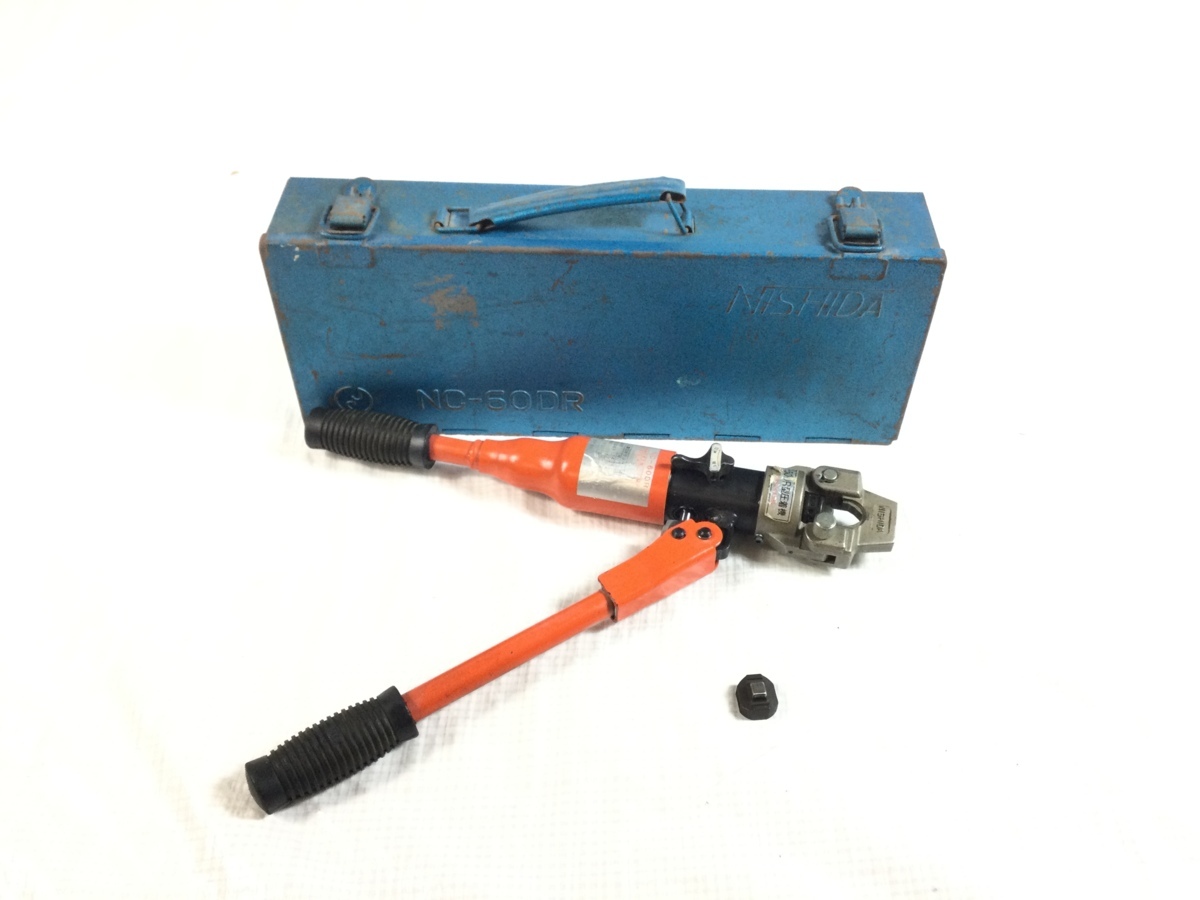 送料無料☆彡】 西田製作所 小型油圧端子圧着機 NC-60DR コネクター