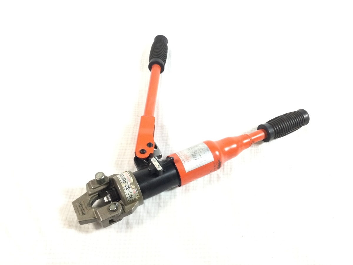 送料無料☆彡】 西田製作所 小型油圧端子圧着機 NC-60DR コネクター