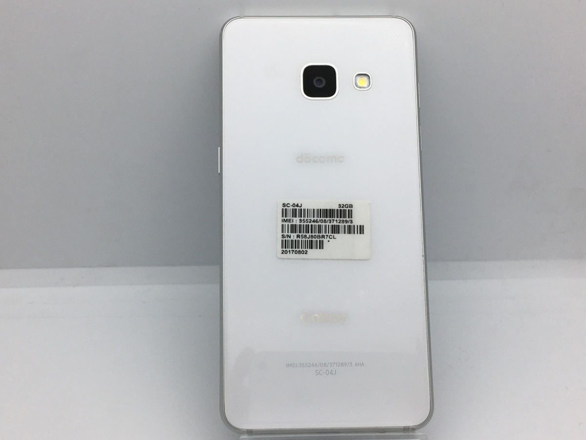 【中古・ジャンク】 Googleロック品　サムスン Galaxy Feel SC-04J docomo ホワイト NW利用制限○ 本体 1_2