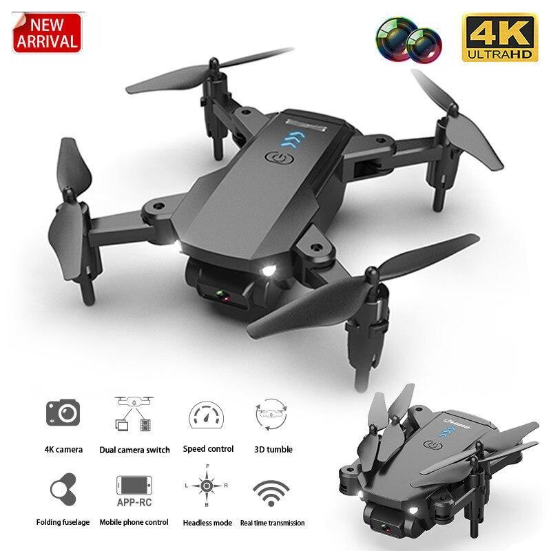 S603 rcミニドローン4 18k hdデュアルカメラ空中写真wifi fpv折りたたみ耐久性quadcopter高さおもちゃを保持