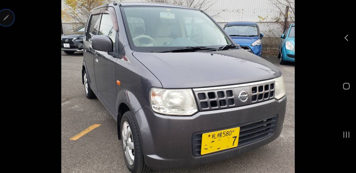 平成19年 日産 オッティ 4WD 走行6万km ～ ekワゴンの兄弟車種 車検長～い 令和4年4月 北海道　札幌_1