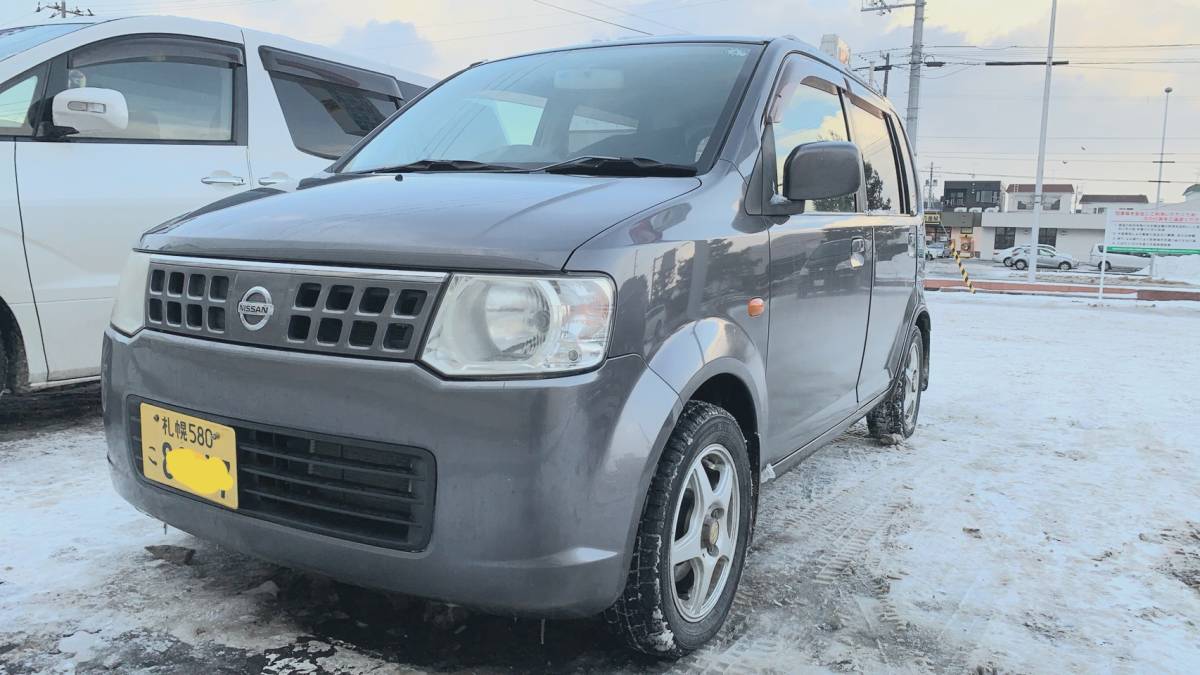 平成19年 日産 オッティ 4WD 走行6万km ～ ekワゴンの兄弟車種 車検長～い 令和4年4月 北海道　札幌_8