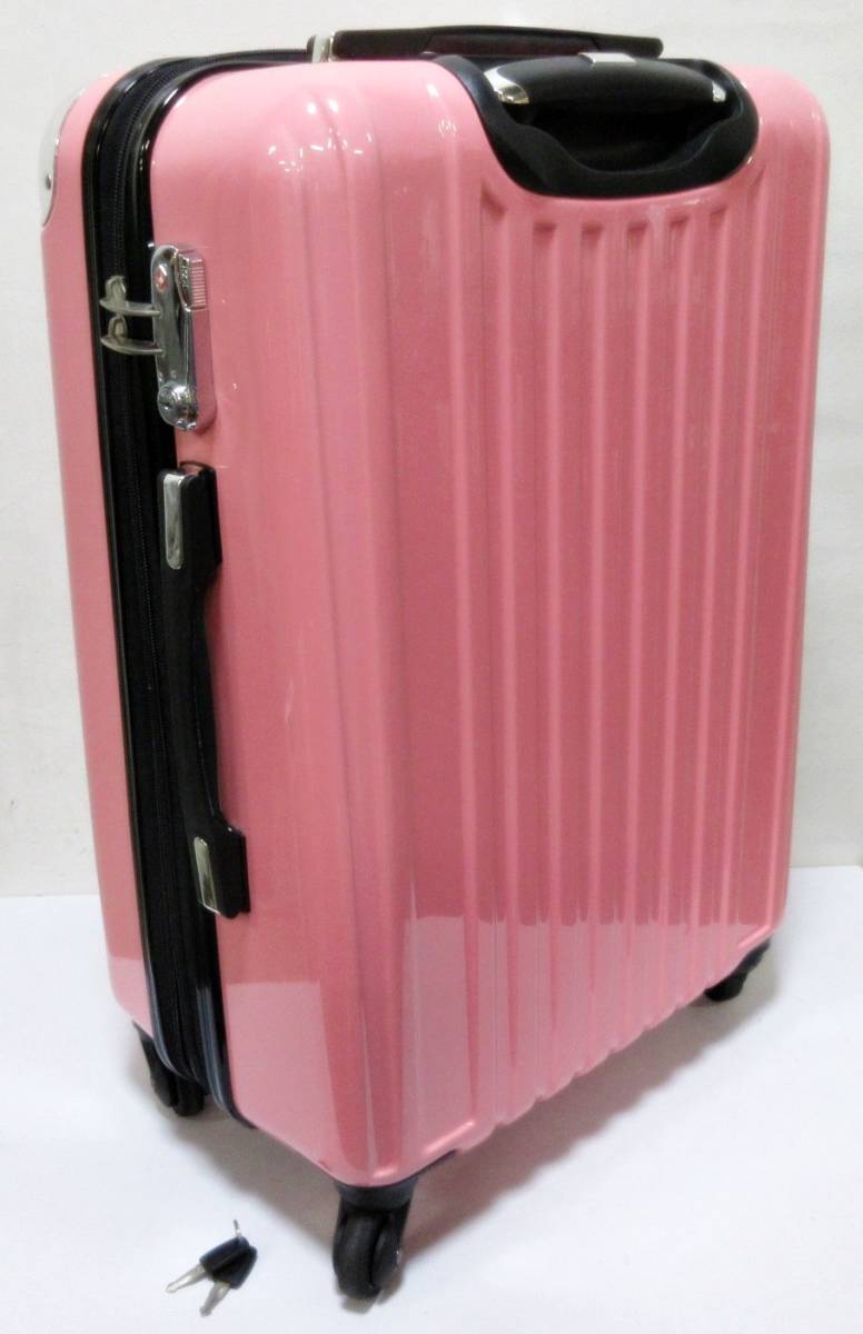 スーツケース キャリーケース キャリーバッグ ピンク ファスナー 軽量 トラベル 旅行用品 スーツケース トランク一般 売買されたオークション情報 Yahooの商品情報をアーカイブ公開 オークファン Aucfan Com