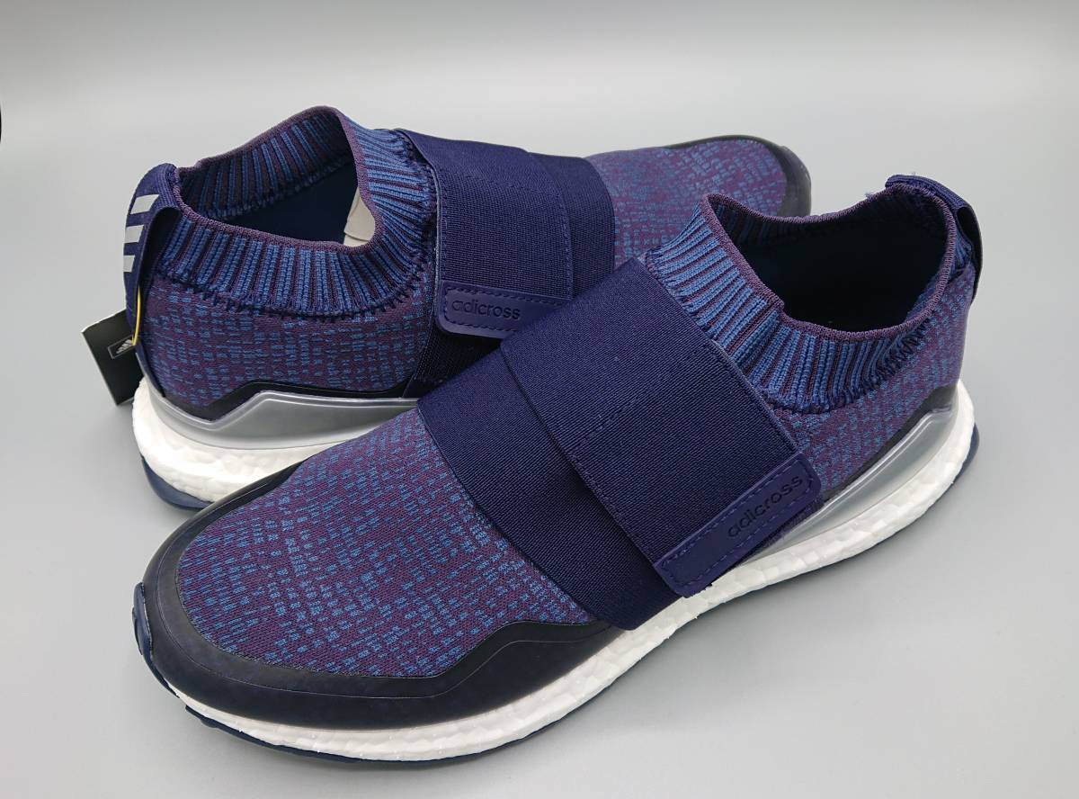 品質保証，人気セール 24.5cm /Adidas Golf アディダス ゴルフ シューズ Boost ブースト crossknit 2.0 クロスニット2.0/ノーブルインク(24.5cm)｜売買されたオークション情報、yahooの商品情報をアーカイブ公開 - オークファン 24.5cm