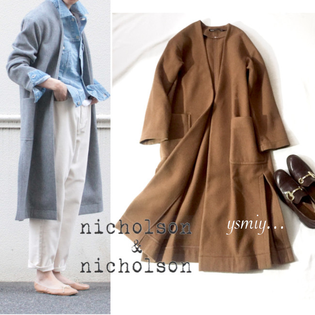 定価4，4万 NICO，nicholson&nicholsonニコルソン&ニコルソン◇上質 