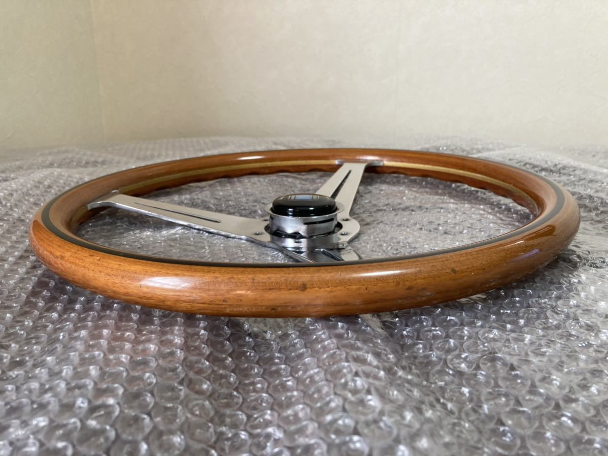 ナルディ NARDI クラシック 36.5φ ウッドステアリング 旧車 当時物 33