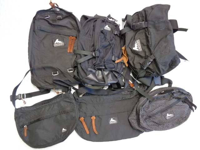 【HOT，お買い得】 6点セット 90's USA製 旧タグ GREGORY グレゴリー バックパック リュック ショルダー ウエスト バッグ 90年代 旧ロゴ まとめて(リュックサック)｜売買されたオークション情報、yahooの商品情報 グレゴリー