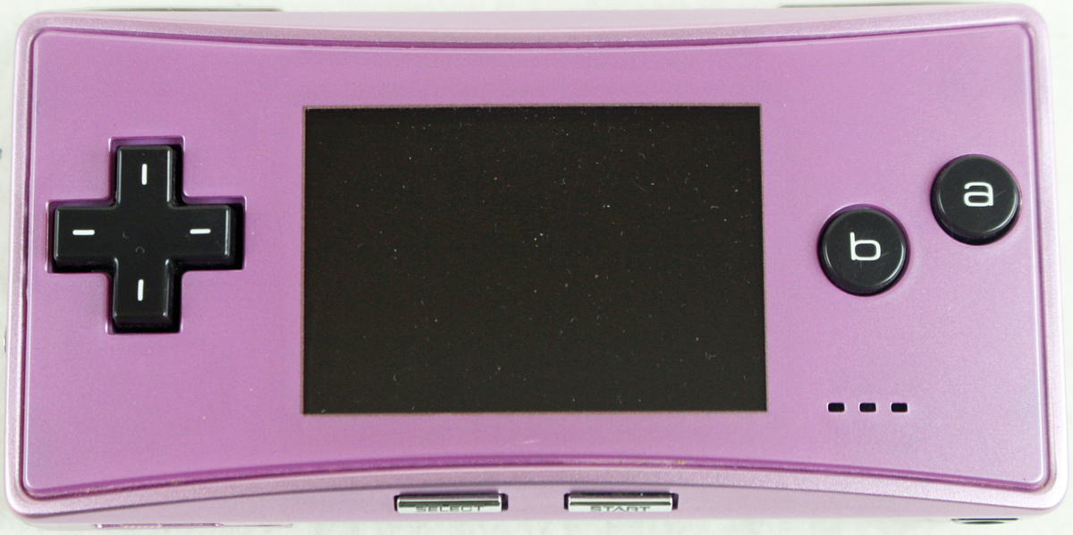 ◇ジャンク品◇ゲーム機 GBA ゲームボーイミクロ OXY-S-BA パープル 