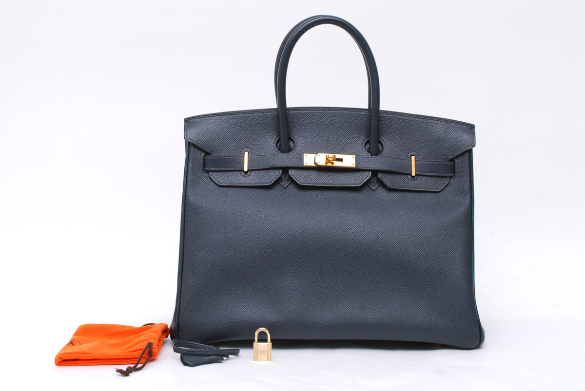1円スタート エルメス Hermes バーキン35 エプソン ハンドバッグ 四角g刻印 07年製 ゴールド金具 ネイビー系 6904 バーキン 売買されたオークション情報 Yahooの商品情報をアーカイブ公開 オークファン Aucfan Com