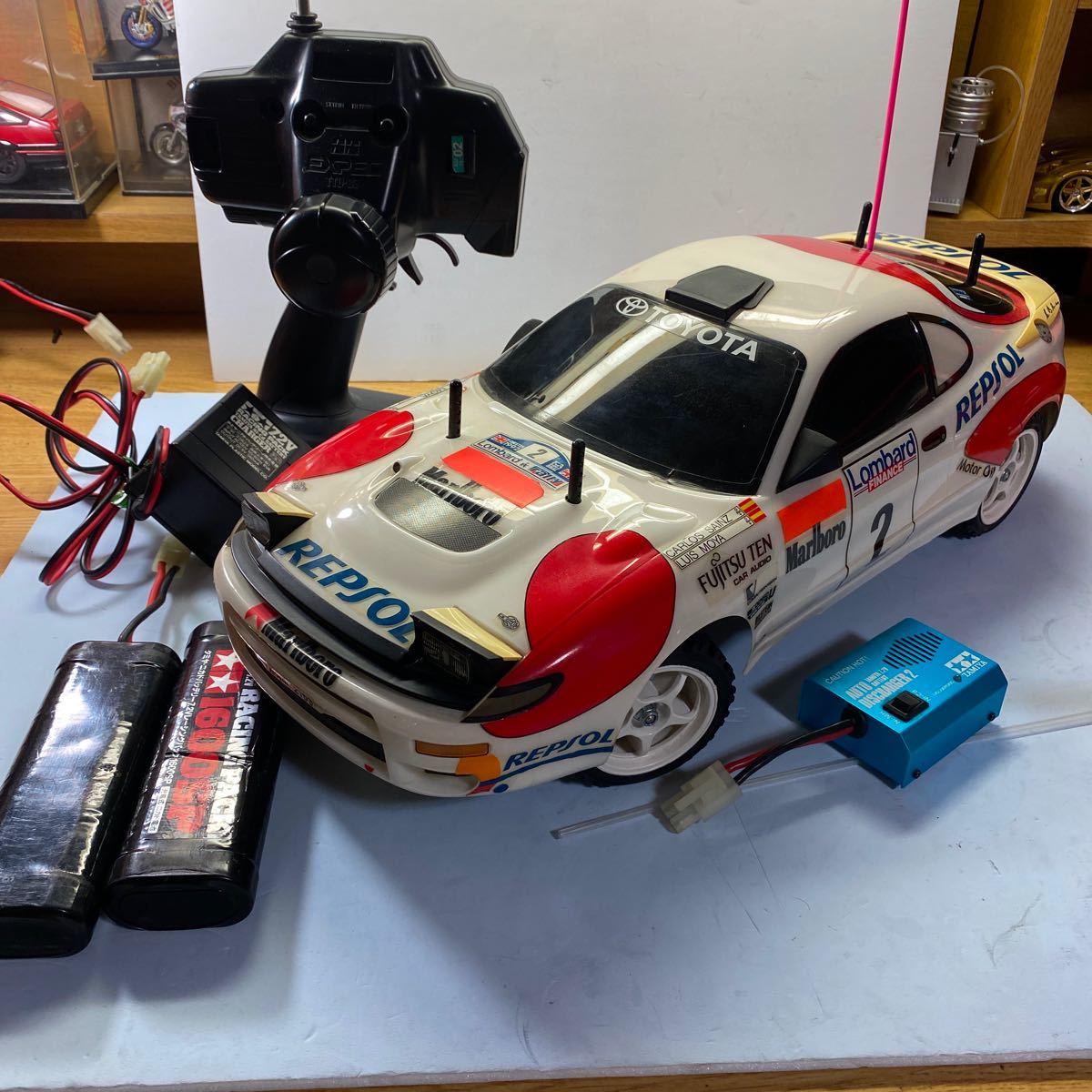 交渉アリ TAMIYA タミヤ TL-01 セリカ ST185 ラリー仕様 オマケ付き