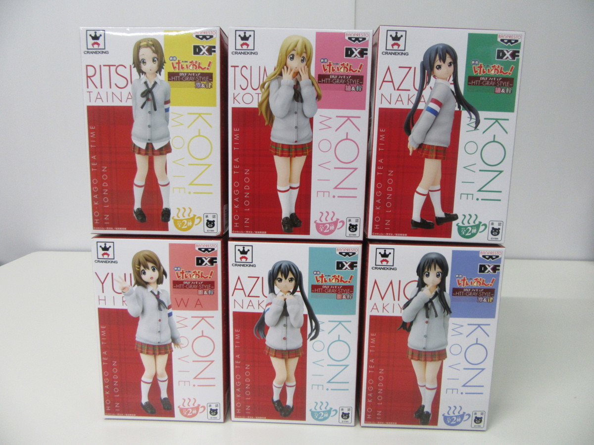 けいおん DXFフィギュア 6体セット 未開封品