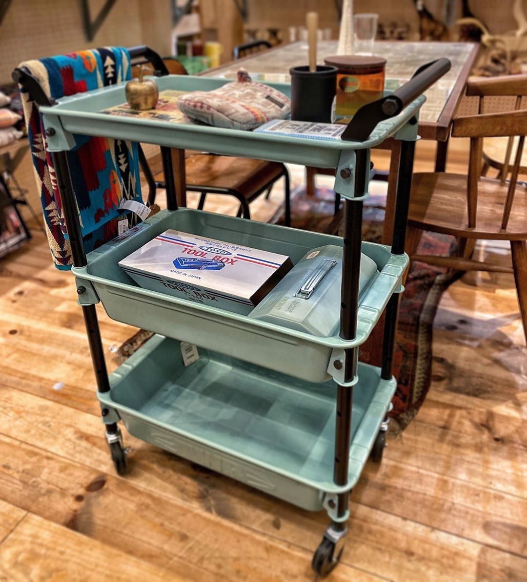 東洋スチール JOURNAL STANDARD FURNITURE ワゴン 事務・店舗用品 東洋