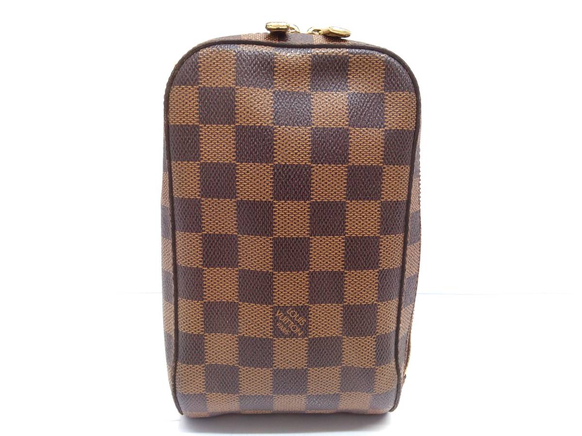 LOUIS VUITTON ルイ ヴィトン ダミエ エベヌ ジェロニモス ボディ 