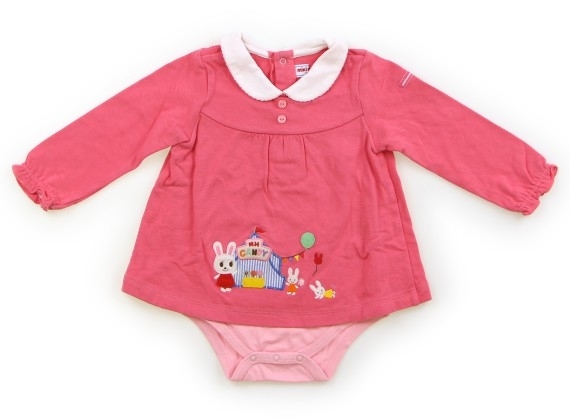 ミキハウス Miki House ロンパース 80 女の子 ピンク うさぎさん他 子供服 ベビー服 キッズ 80 75 84cm 売買されたオークション情報 Yahooの商品情報をアーカイブ公開 オークファン Aucfan Com
