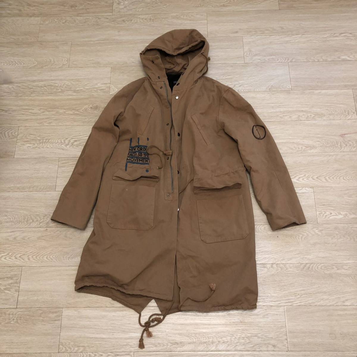正規 過多 未使用 raf simons 18ss モッズコート
