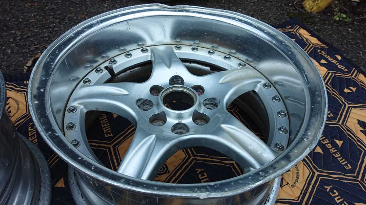 CST プレセディオ デーモンキャンバー 7j ±0 7.5J -5 4本 15インチ PCD