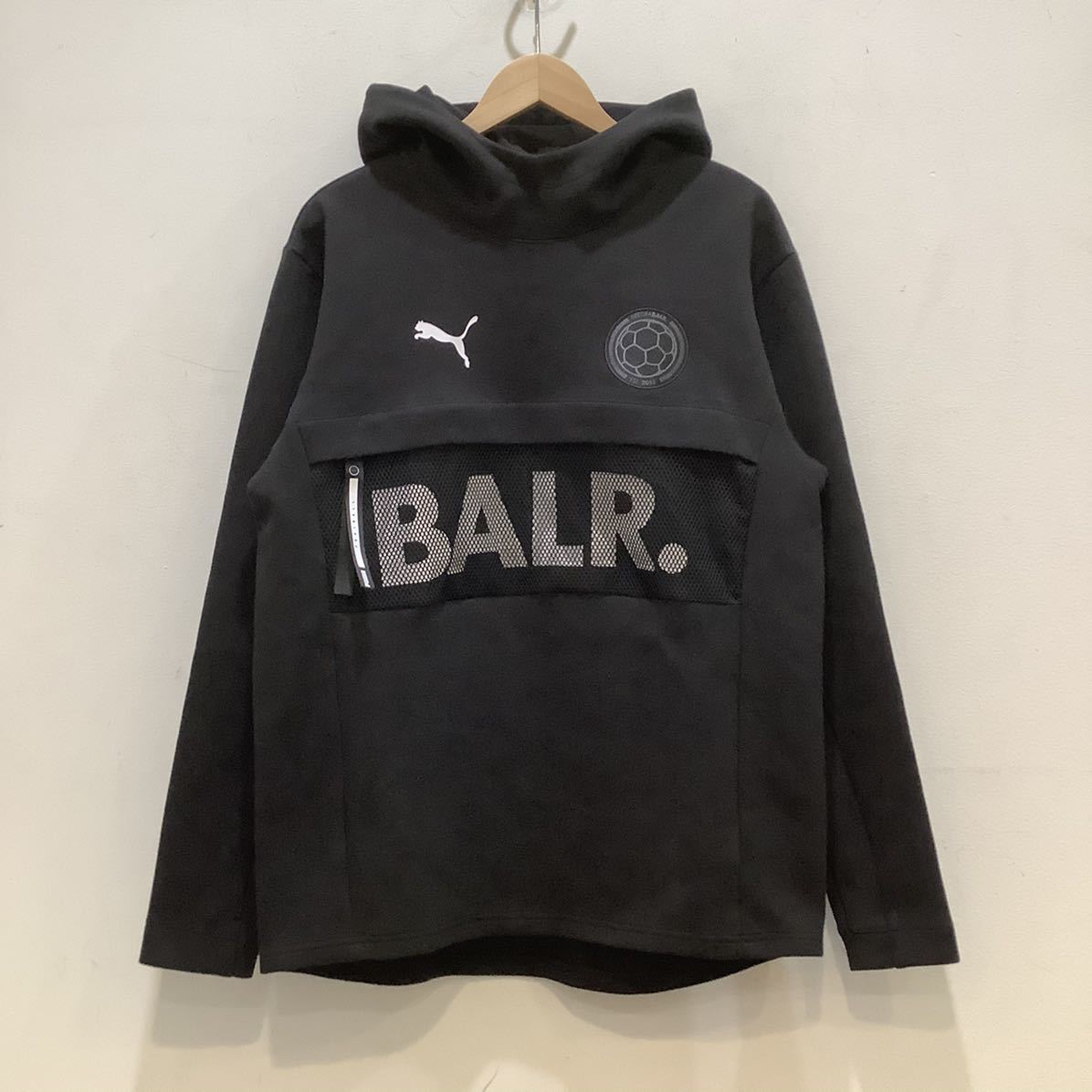 PUMA プーマ × BALR ボーラー フーディー パーカー ブラック サイズM 500070