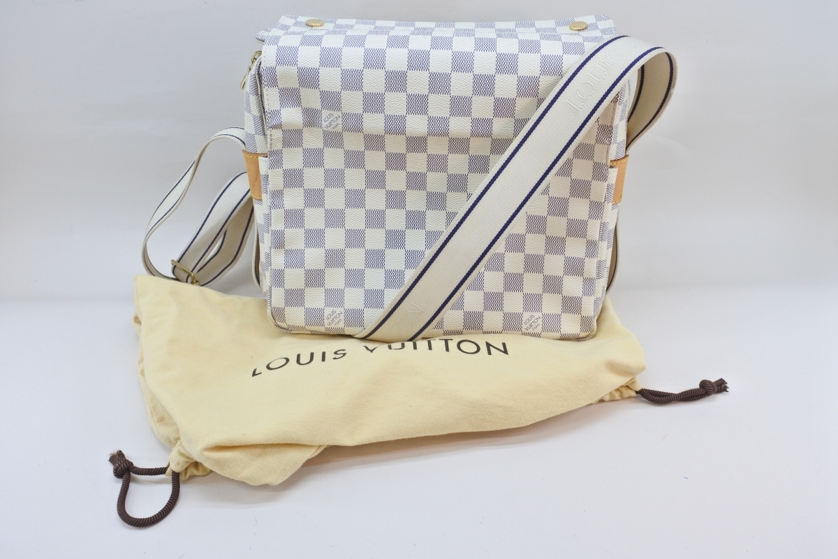 LOUIS VUITTON ダミエアズール ナヴィグリオ ショルダーバッグ 中古 