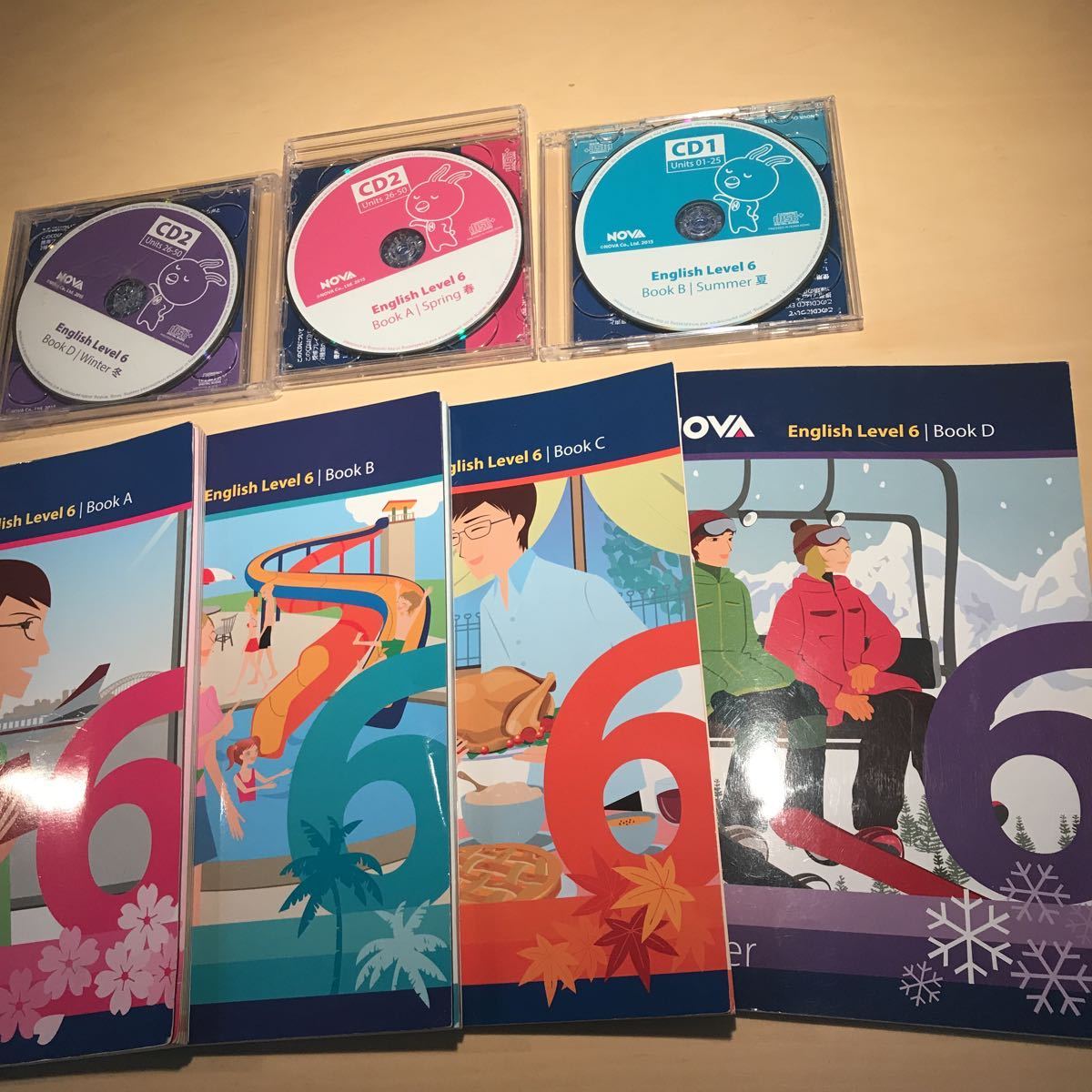 中古】英会話CDセット☆THE CHASE「追跡」／ENGLISH ADVENTURE