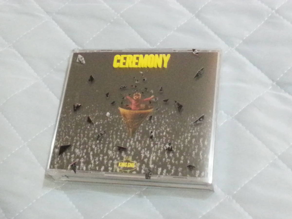 King Gnu CDアルバム CEREMONY 初回生産限定盤(CD+Blu-ray) 即決 初回生産