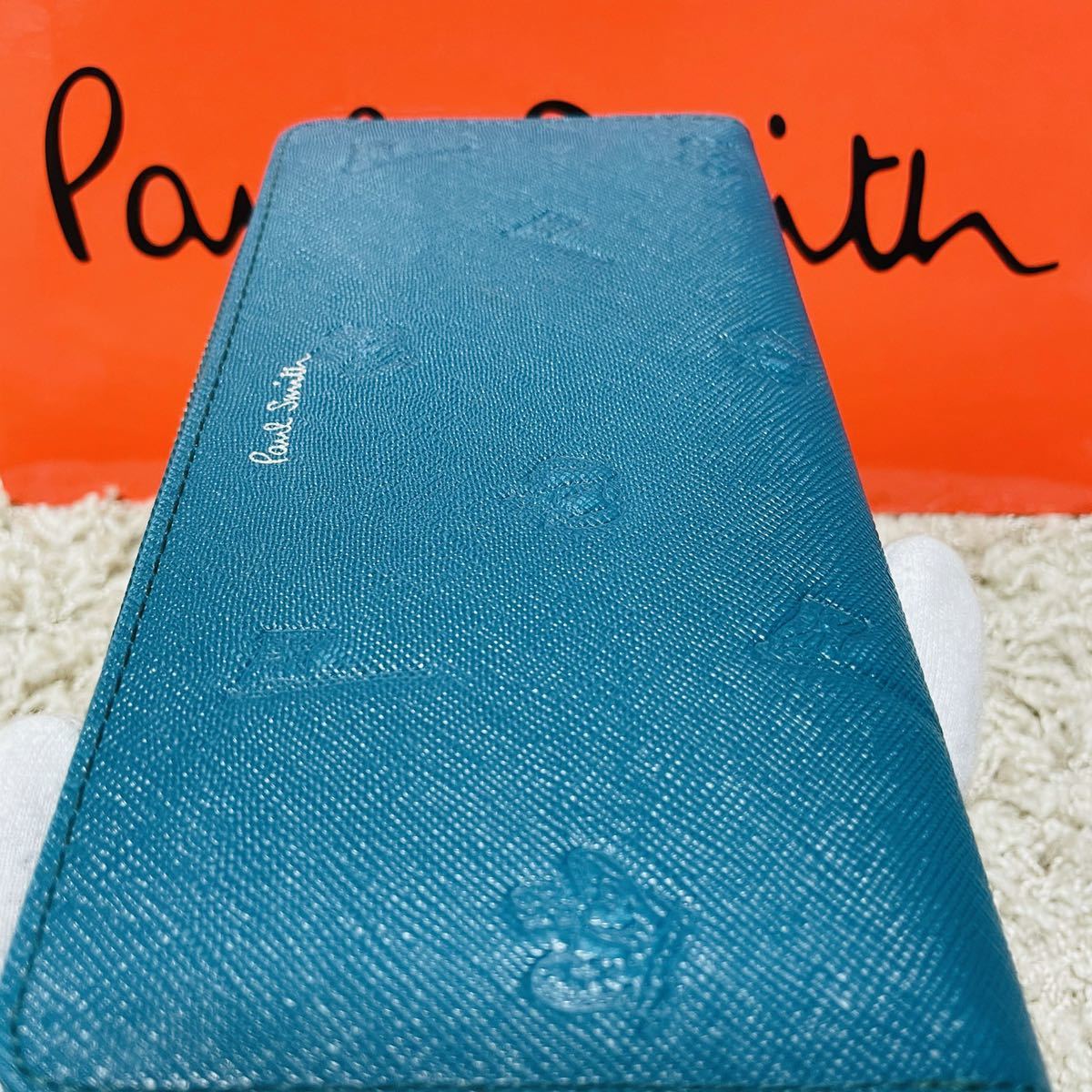ビッグセール 良品 ポールスミス Paulsmith ポールドローイング 長財布 ロングウォレット ラウンドファスナー ターコイズ 52 財布 売買されたオークション情報 Yahooの商品情報をアーカイブ公開 オークファン Aucfan Com