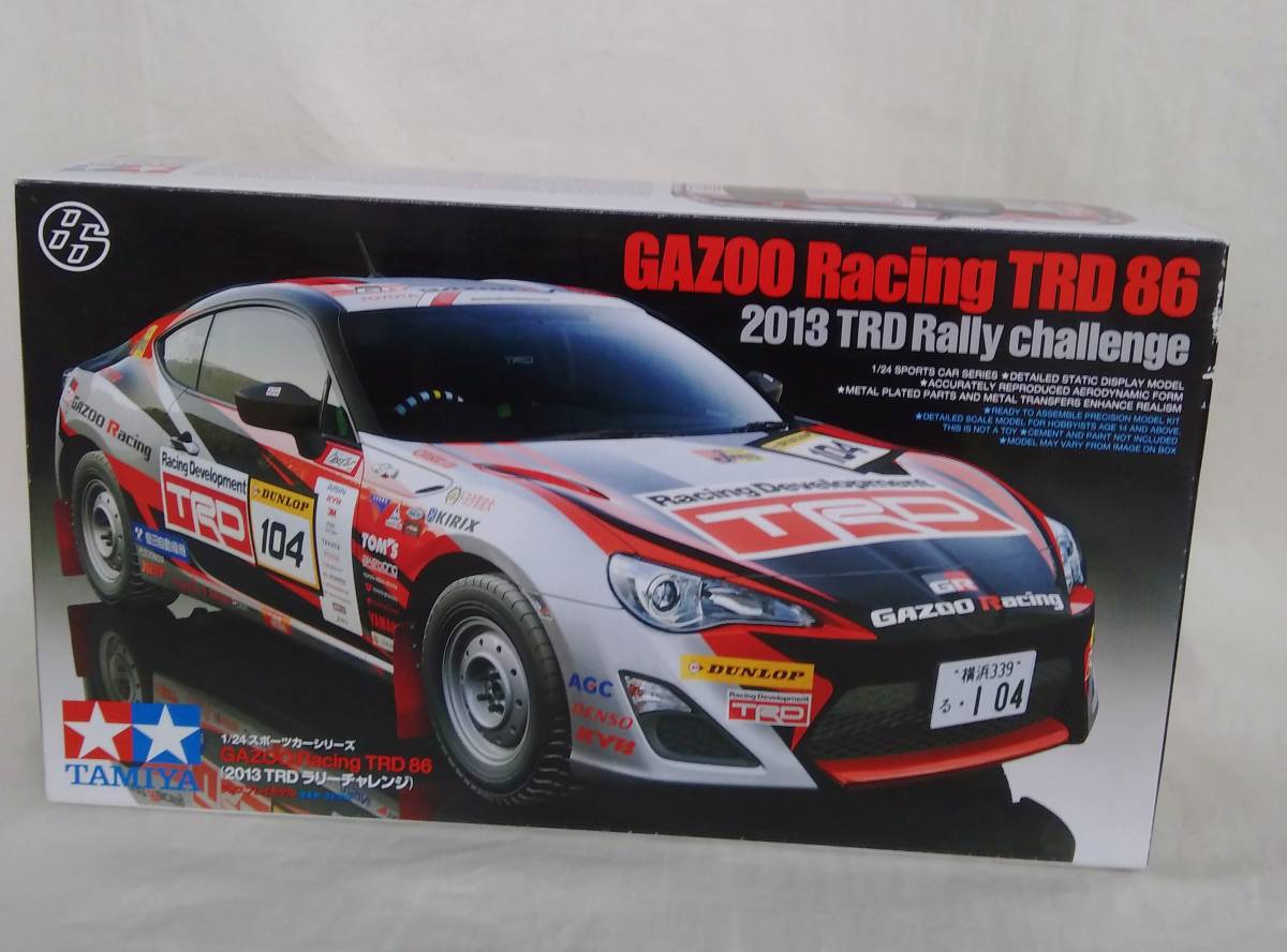 SALE，新作登場 内袋 TAMIYA タミヤ GAZOO Racing TRD86 2013 TRD ラリーチャレンジ 1/24 スポーツカーシリーズ No.337 プライズヒン(ラリー)｜売買されたオークション情報、yahooの商品情報をアーカイブ公開 - オークファ ラリー