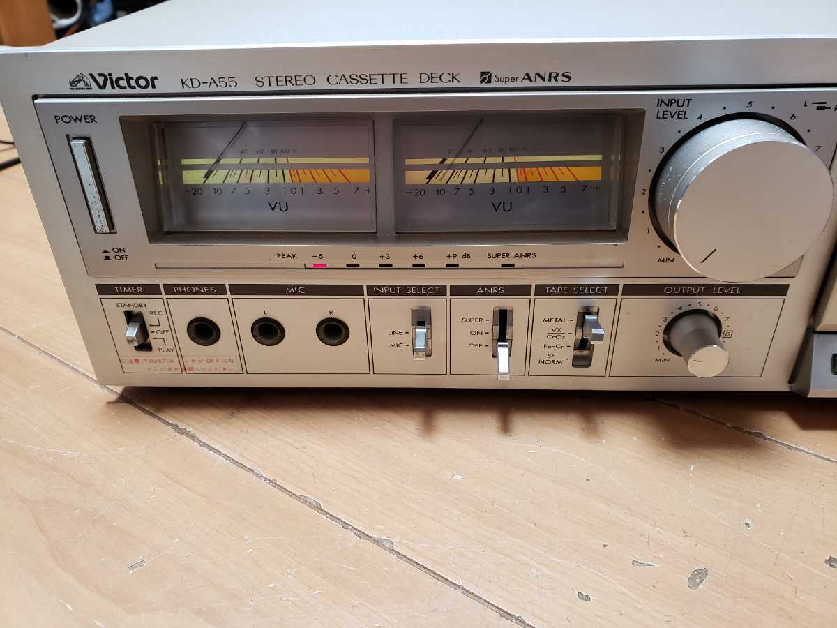 その他 kitawolf Victor KD-A55 ビクター KD-A55 ステレオカセットデッキ - ○通電確認済Victor Yahoo