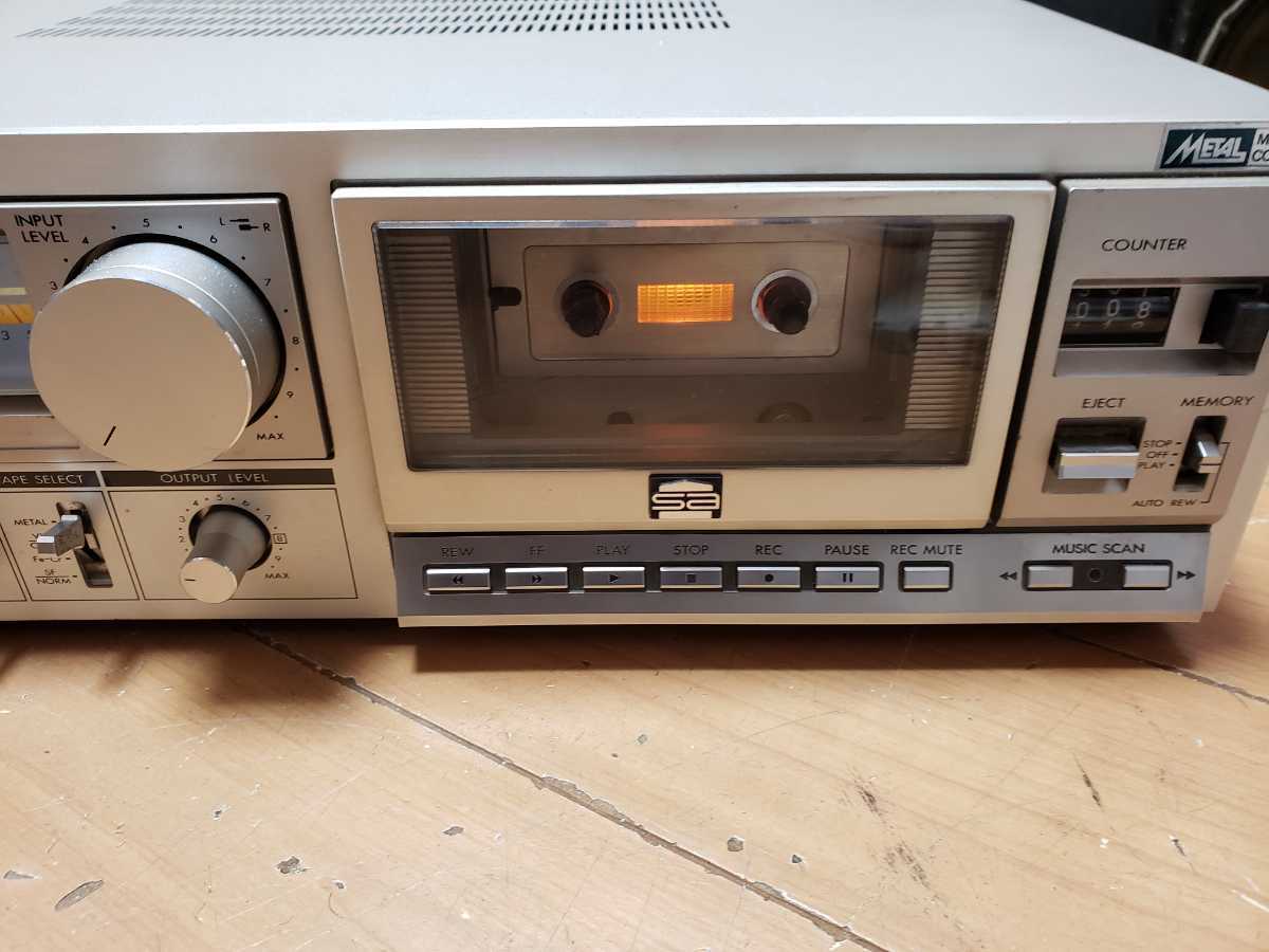 ビクター KD-A55 ステレオカセットデッキ - ○通電確認済Victor Yahoo