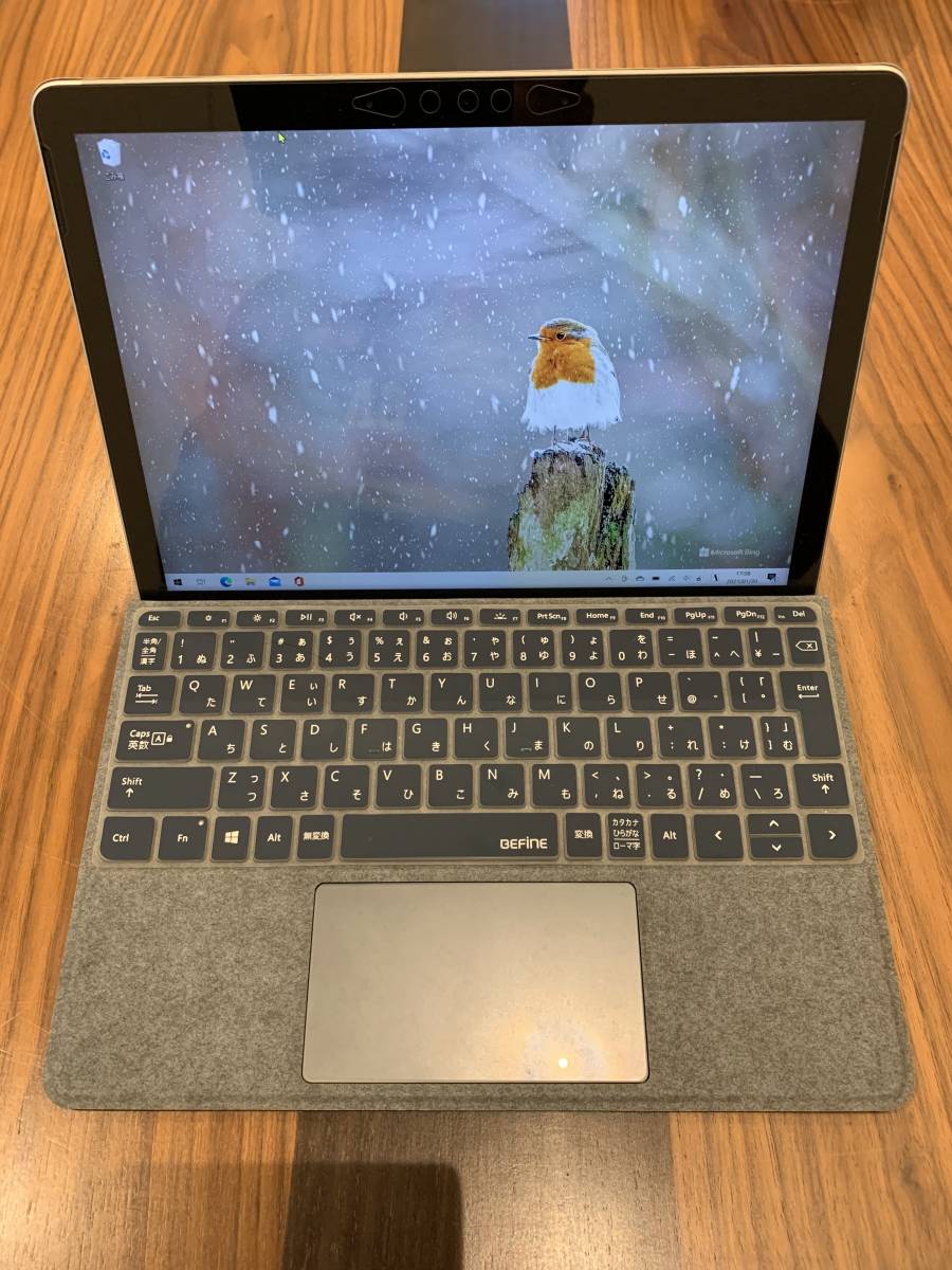  【超美品】Microsoft Surface Go2 128GB 8GB RAM LTE Office付 Microsoft延長保証付 タイプカバー 他おまけ多数_1